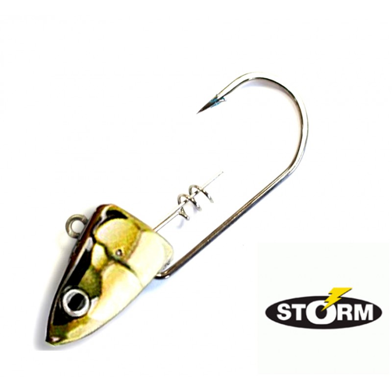 Storm 360GT Coastal Biscay Shad Weedless Jig Head from