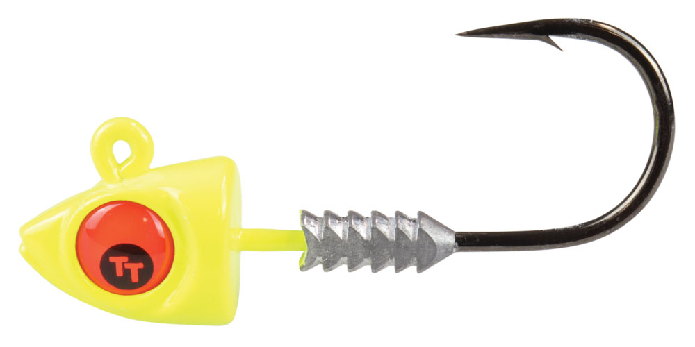 Tackle Tactics TT Big EyeZ Jig Head – 1/4oz 3/0 Pink Silver – Lot De 3