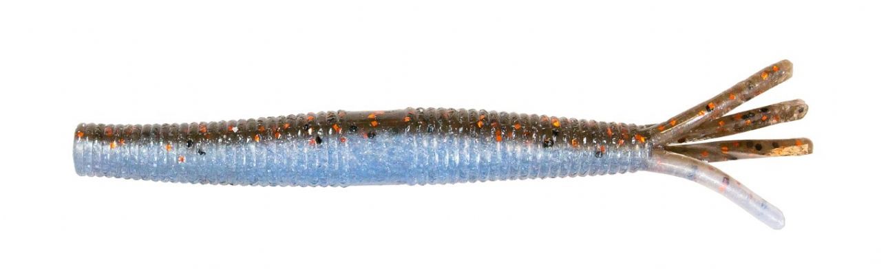 Z-MAN Hula StickZ 4 Inch Soft Bait - Canada Craw Color - ElaZtech Salt-Impregnated Fishing Lure For Finesse Tactics - View #3