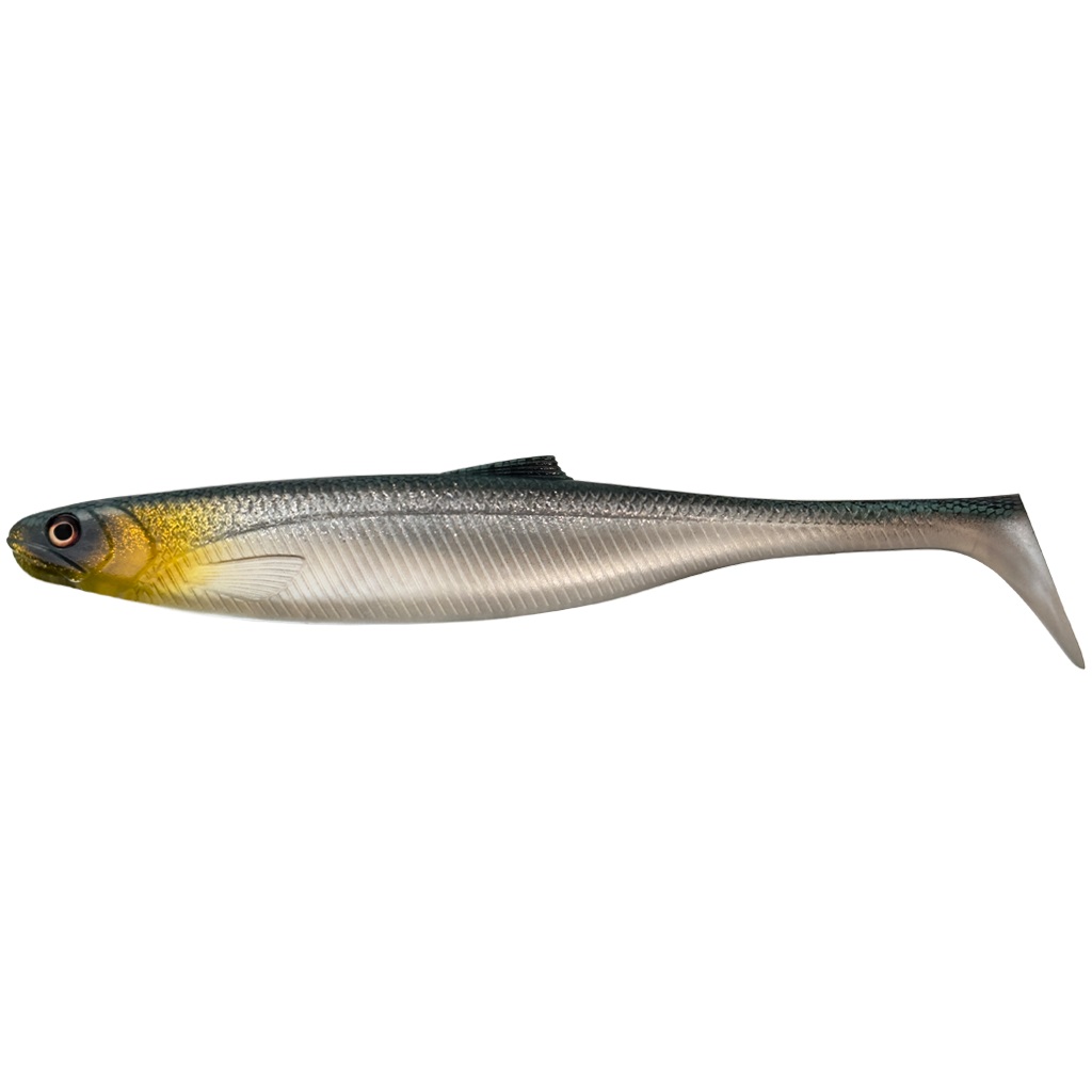 Headbanger Shad 22cm 83g Sinking – Leurres Hybrides Puissants Coloris Roach – Pêche Brochet Et Sandre