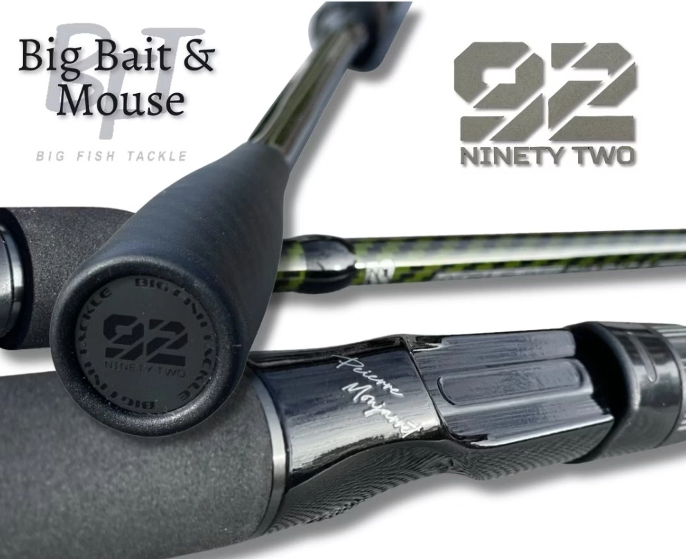 BFT 92 Series Double Impact Big Bait & Mouse Bait Casting Rod 9ft 250g