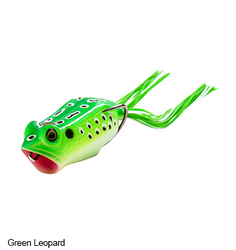 Z-MAN Leap FrogZ Popping Frog 2.25 Inch Surface Lure from