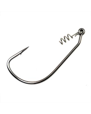 Gamakatsu Offset Worm EWG Hook with Silicone Stopper from Predator