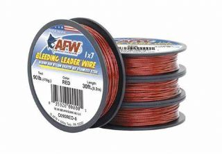 American Fishing Wire Surflon Nylon Coated 1x7 Stainless Steel Leader Wire,  Camo