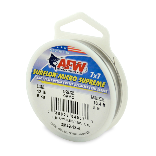 American Fishing Wire AFW Surflon Micro Supreme from PredatorTackle.co.uk